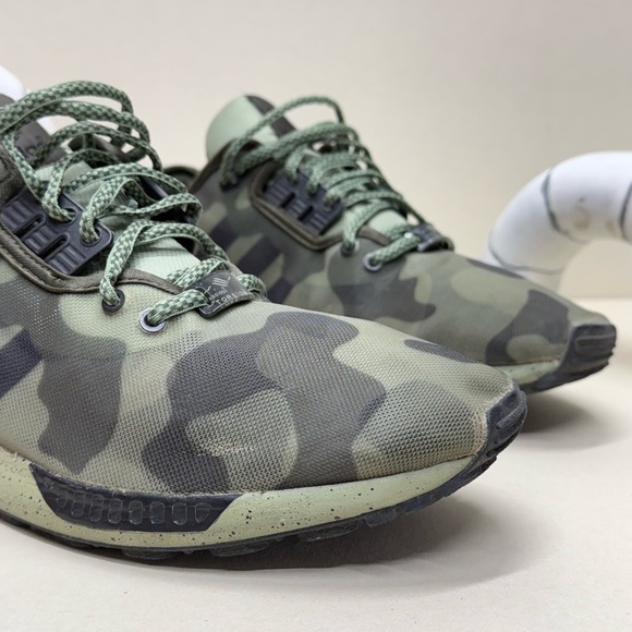 Adidas Men's Rare ZX Flux Torsion men green camo - BAPE resembles - Picture 5 of 8